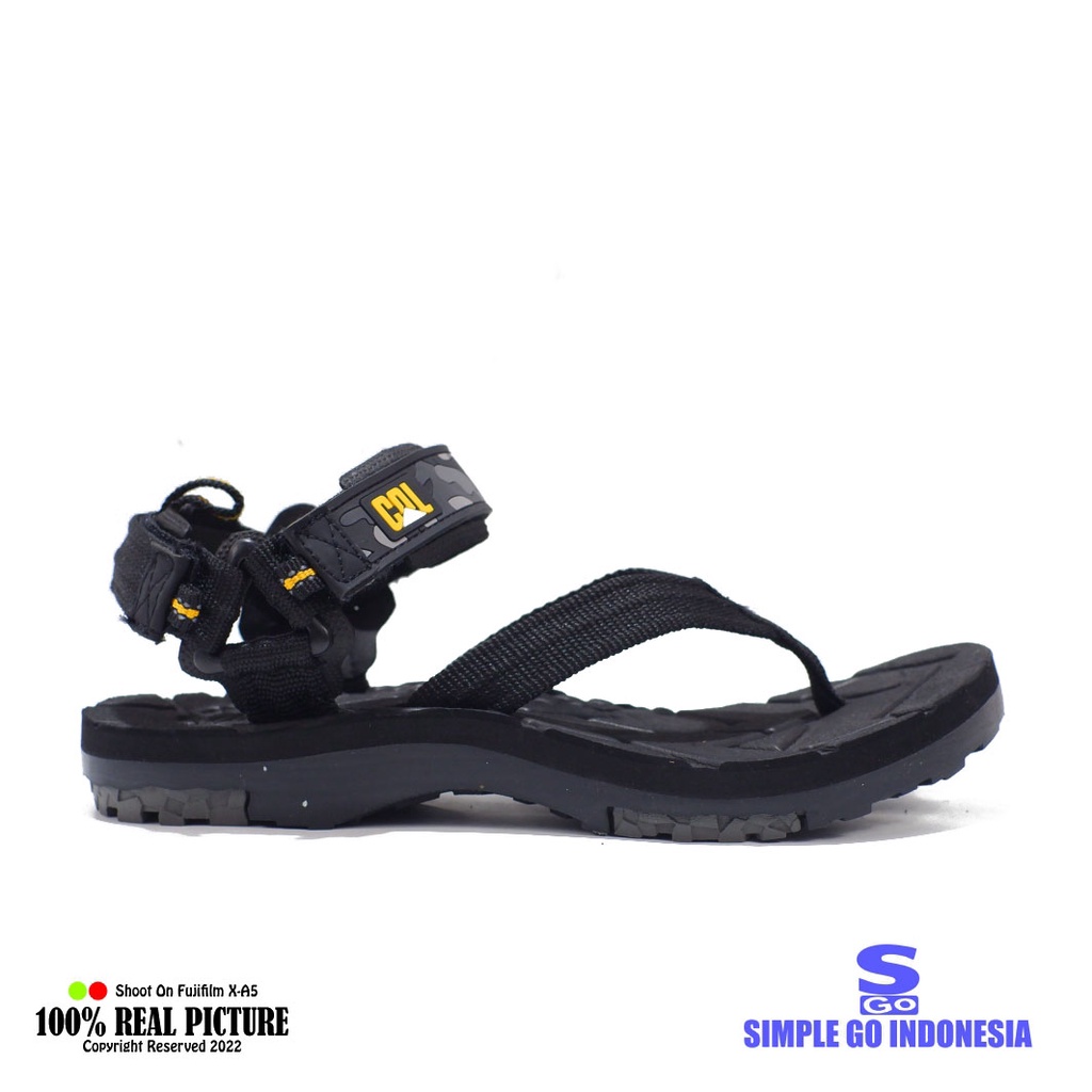 Barnett Vado King - Sandal gunung jepit pria slide | Sendal hikking japit tali velcro cowok bahan karet nylon webing kuat 39-43