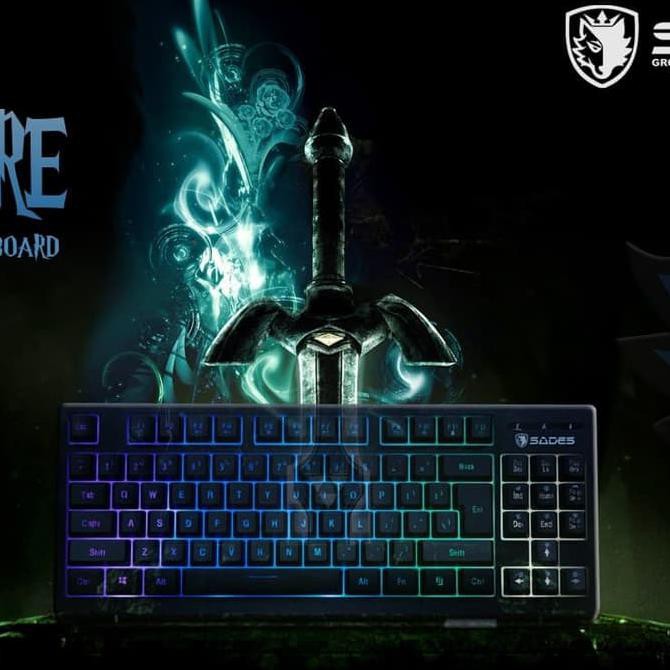 Sades Sabre RGB Gaming Keyboard | Keyboard Gaming | Aksesoris PC Gaming