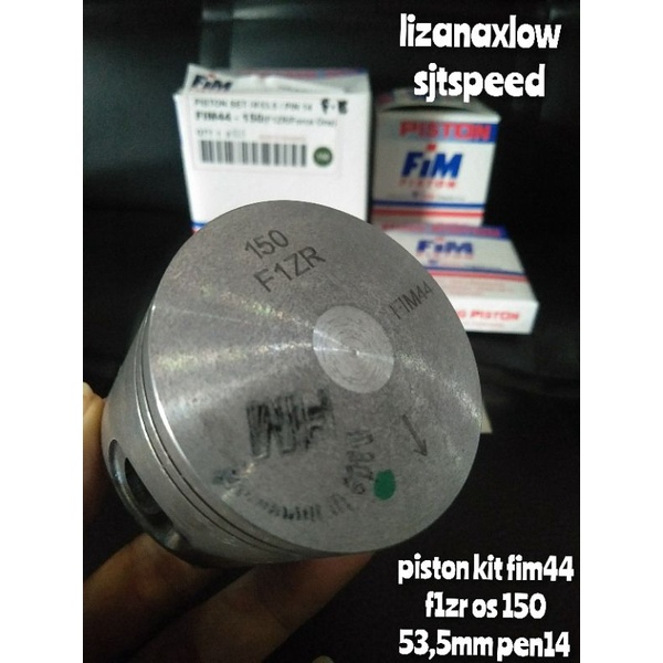 Piston fim f1zr force1 os 150 fim44 53,5mm pen14