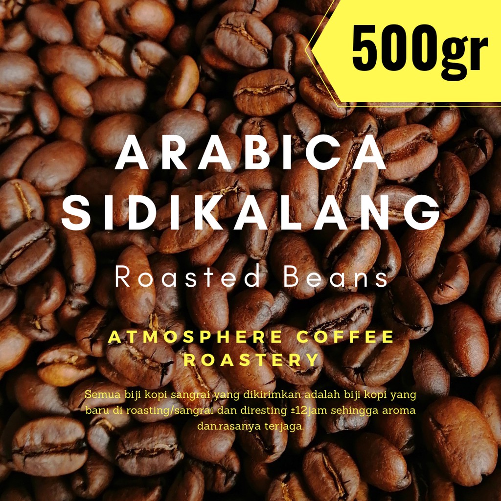 

500gr Kopi Arabika SIDIKALANG | biji Kopi Sidikalang single origin Specialty