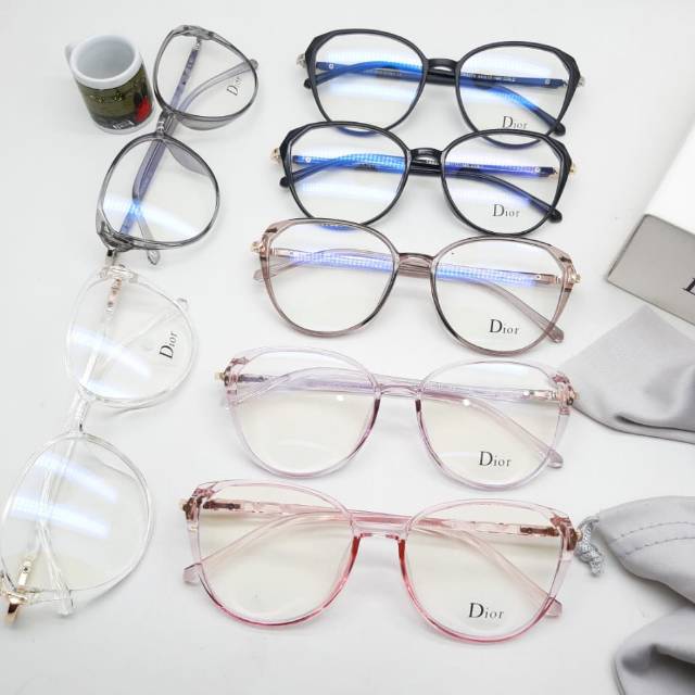 KACAMATA wanita CB8276 gratis lensa minus /plus/clynder/  anti rediasi