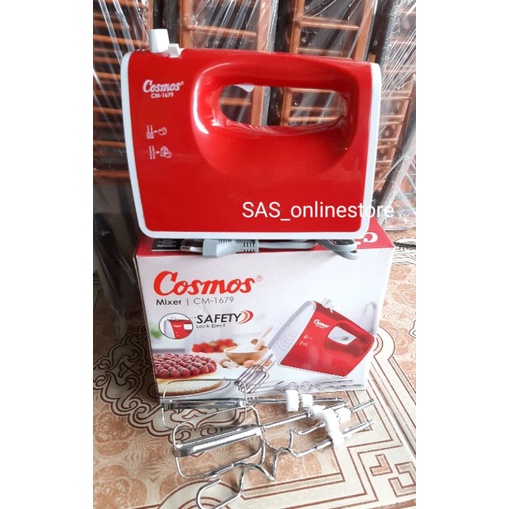 Mixer Hand Cosmos CM-1679 ORIGINAL garansi resmi cosmos/Mixer tangan COSMOS turbo hand mixer