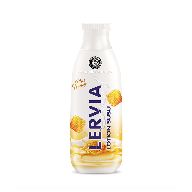 Lervia Milk Shower Cream Sabun Susu Cair Plus Honey Smoothing 250 Ml