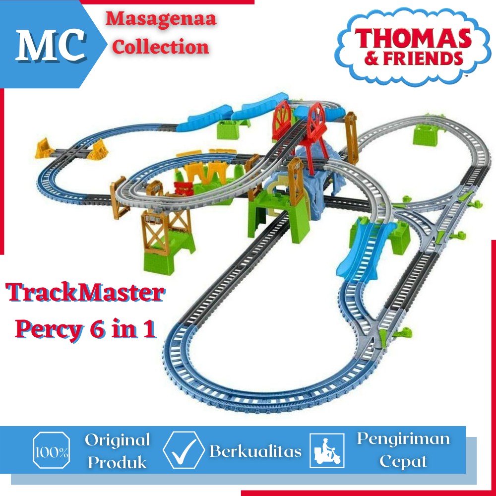 Mainan Kereta Kreta Api Rel Anak Thomas And Friends Friend Track Trackmaster Master Motorized Percy