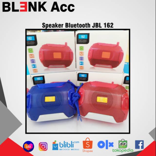 Speaker Bluetooth LED JBL TG 162 Wireless Speaker