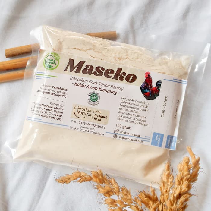 

MASEKO KALDU AYAM NON MSG 100GR | KEMASAN REFILL