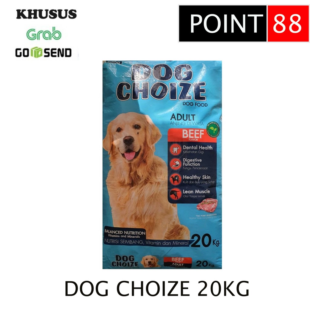 DOG CHOIZE 20kg (Grab/Gosend)