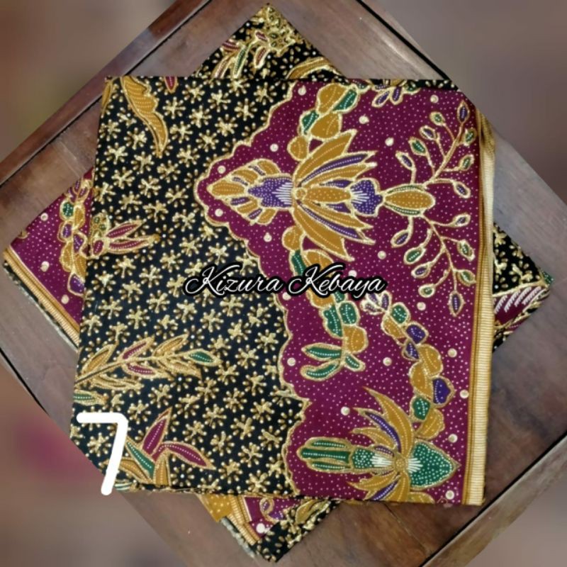 Kain Jarik Batik Prada Ibu Bapak Teruntum Truntum