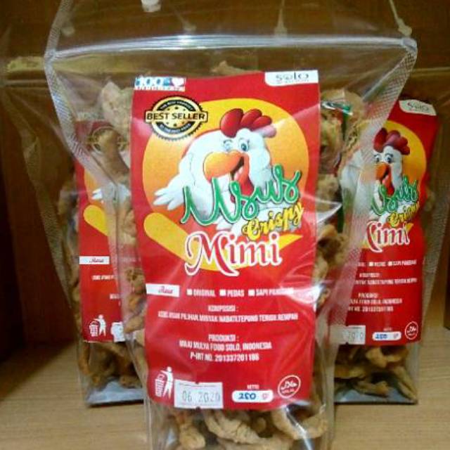 

Keripik Usus Ayam Mimi Crispy Aneka Rasa 250 Gram