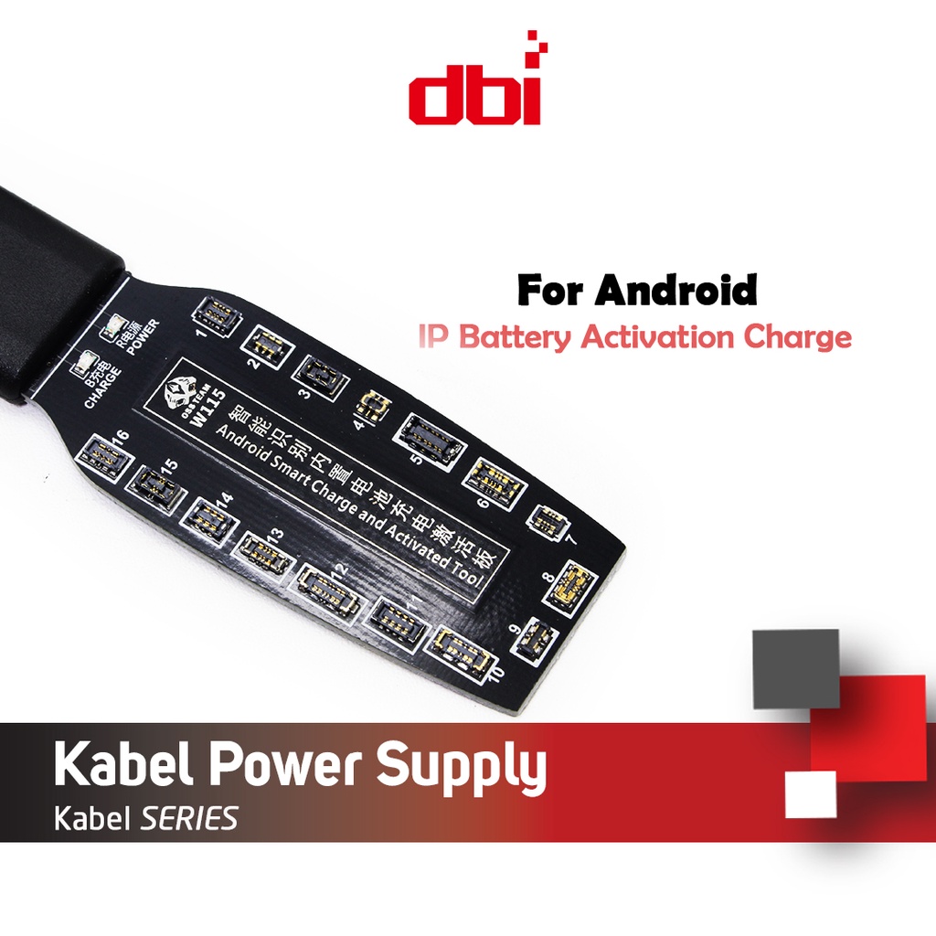 Kabel Aktivasi Pengisian Baterai / Alat Tembak Baterai / Kabel Boot Baterai Android OSS W115