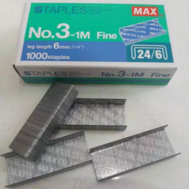 

Isi Staples no:3 Max