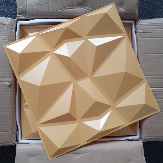 GOLD 3D WALLPANEL Wall Panel PVC D094 bukan wallpaper sticker foam