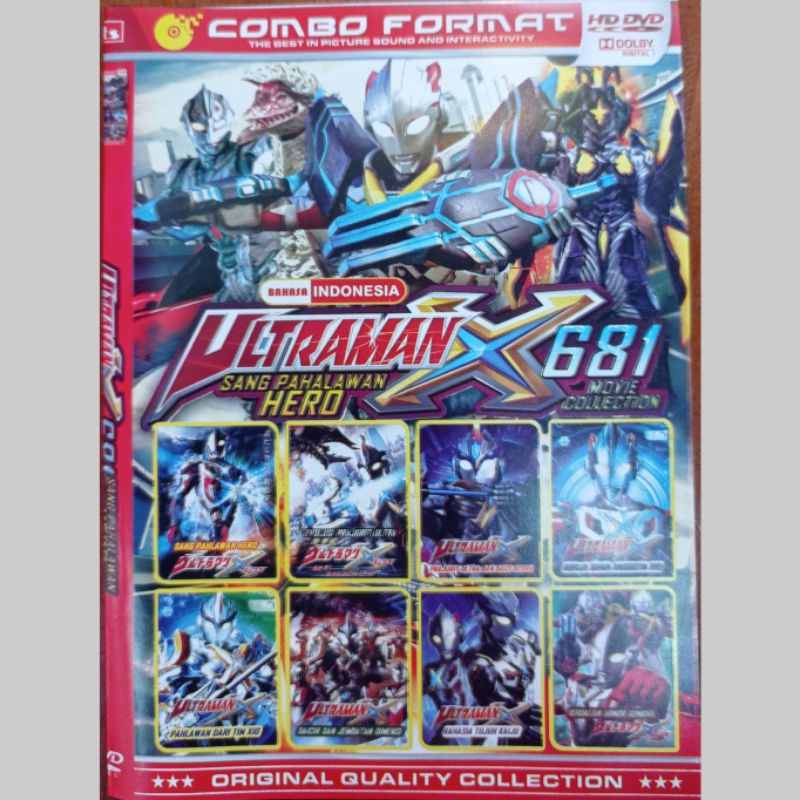 KASET KOLEKSI FILM ULTRAMAN X SANG PAHLAWAN HERO
