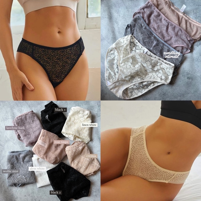 #2 VIVIEN New Rosebud Nanafit Highwaisted Lace Panty Underwear CD Tinggi Wanita HW Semi Corset Celan