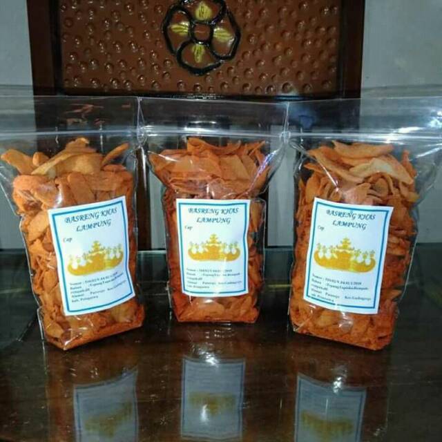 

Cemilan Basreng khas lampung