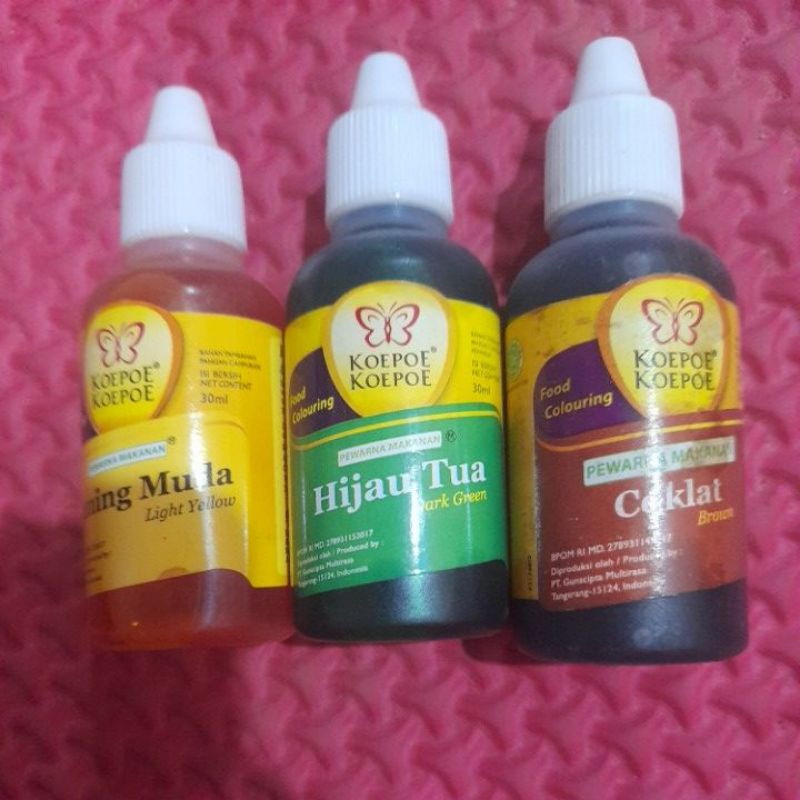 

>>✓✓Pewarna Makanan Cap Koepoe- Koepoe,,<<✓✓