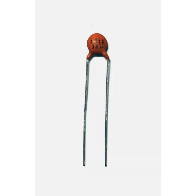 Disc Ceramic Capacitor 121K 120pF 1KV K ±10% Y5P RoHS Taiwan