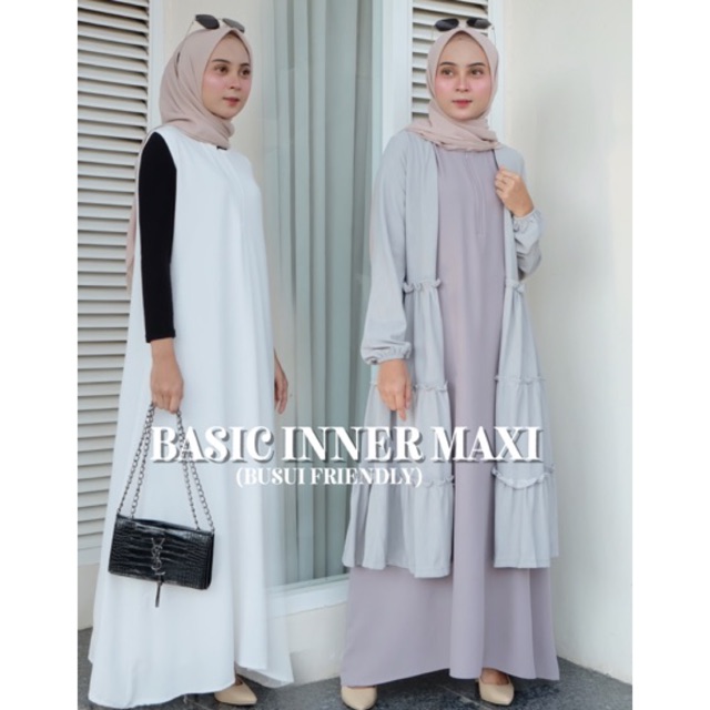 inner umbrella dress/ gamis lekbong busui CHG567 | CORDY-6