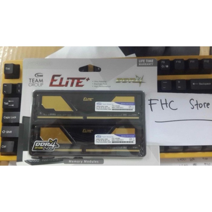 Team Elite Plus - 2x16GB - 2400Mhz DDR4