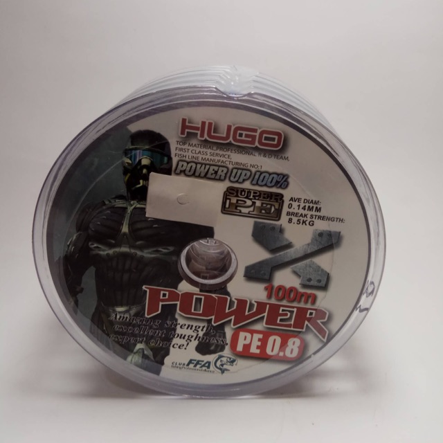 Senar Pancing PE 0.8 Hugo Power