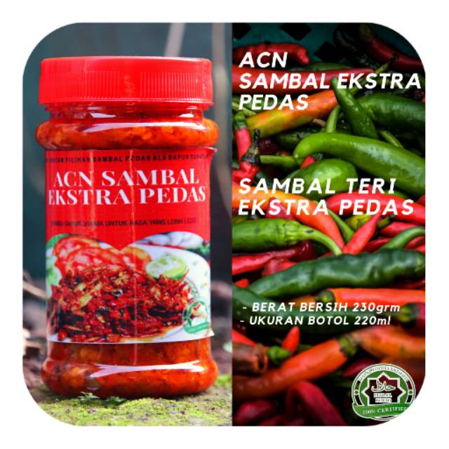 

Sambal Teri Ekstra Pedas