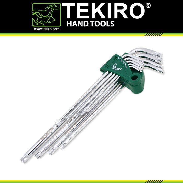 Kunci L Bintang Tekiro - Kunci L Belimbing Bintang  Set 9 Pcs Tekiro