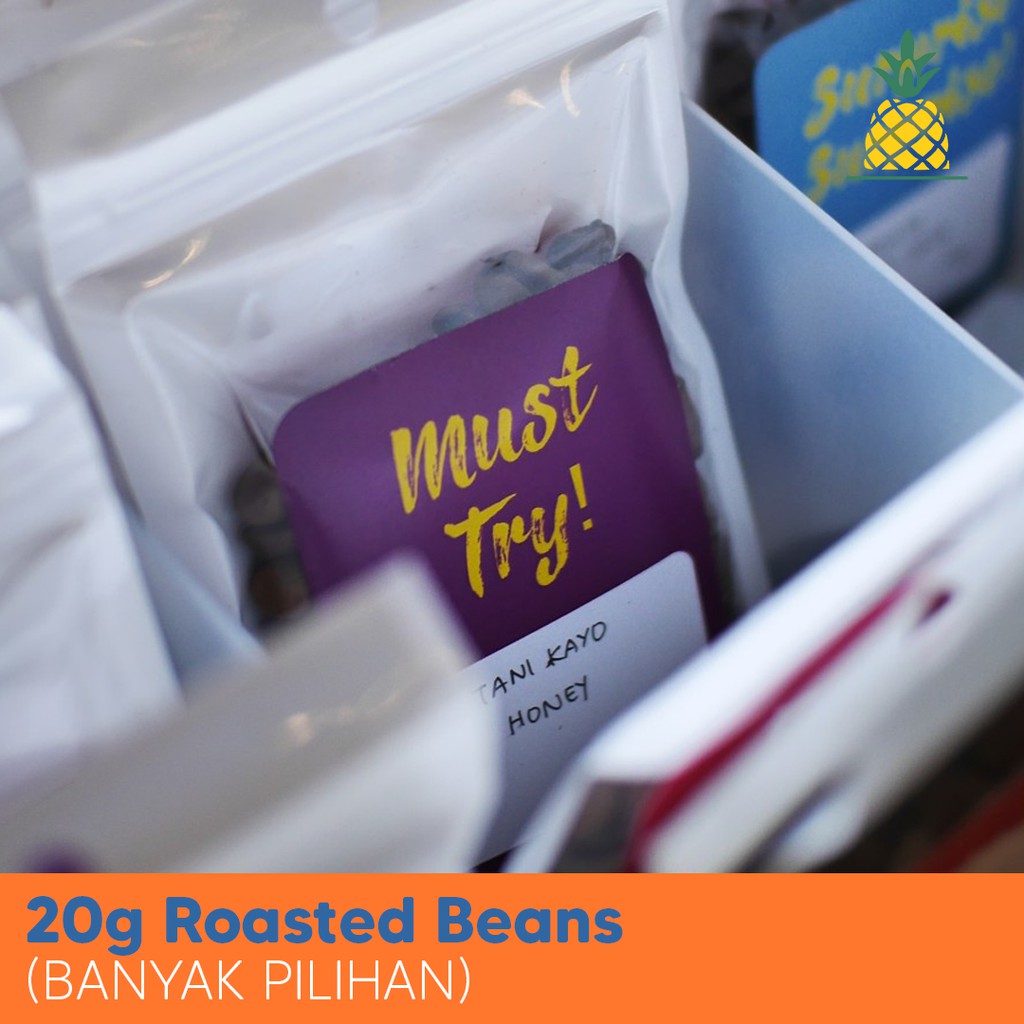

Roasted beans 20gr