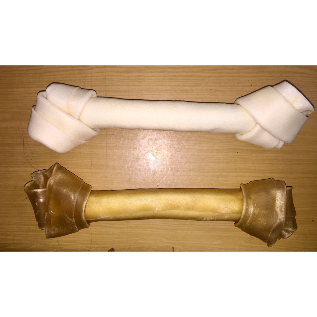 Gigitan Tulang Knotted Bone Natural #RZ10101 Milk #RZ20101