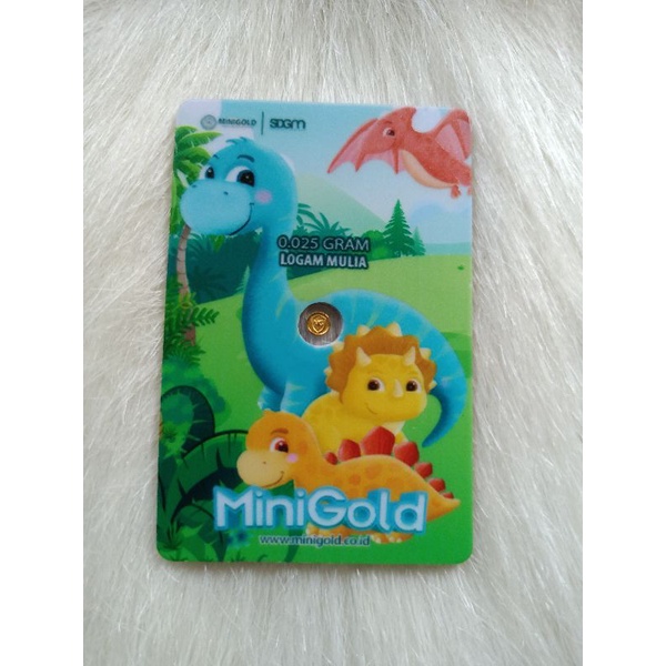 Minigold Kids Series 0,025 Grm dan 0,05 Grm