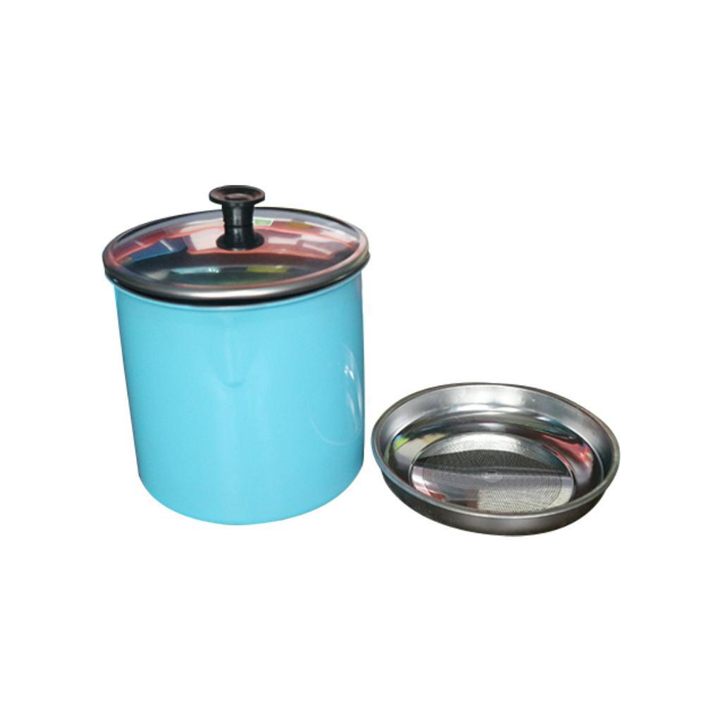 Tempat MInyak | Oil Pot Stainless 1,3 Liter Warna Tempat Penyimpan Wadah Minyak