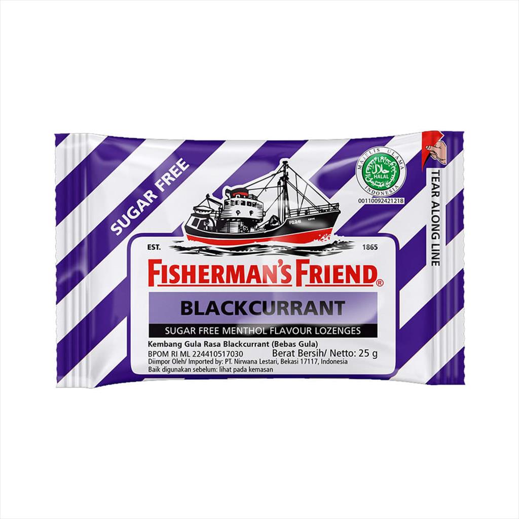 

Fisherman's Friend Sugar Free Blackcurrant 25 Gr