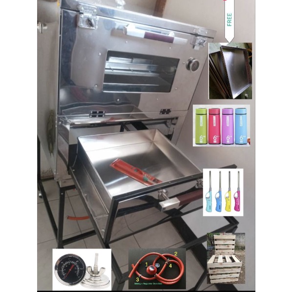Oven Gas Multifungsi Untuk Kue Bisa untuk Lapis Legit bagian bawah
