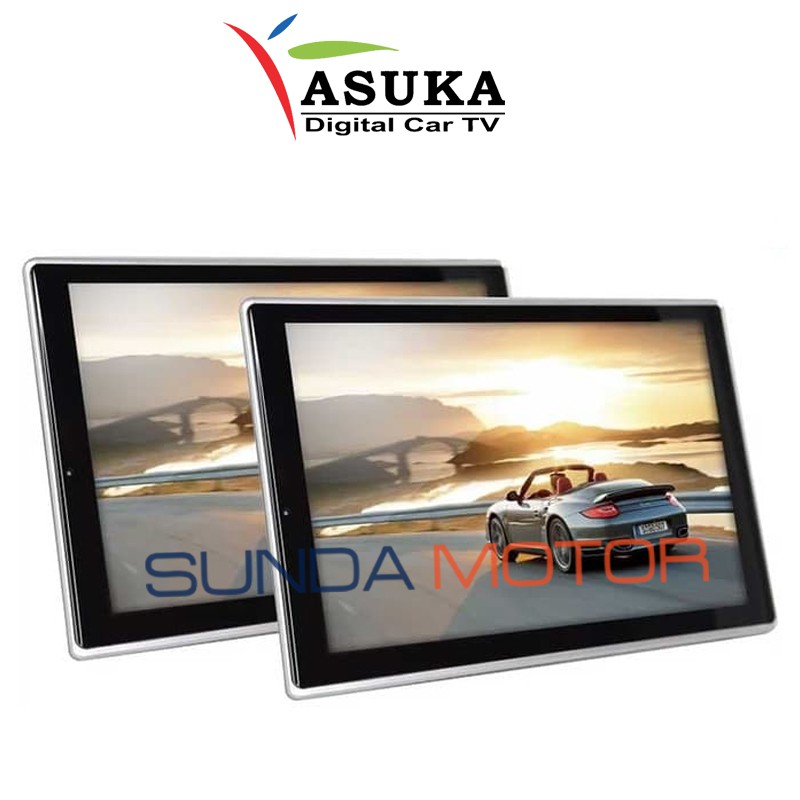 Asuka AS 1180AZ - Headrest Monitor ClipOn Android 11.8 Inch - 1 Set