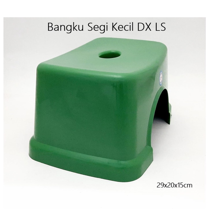 Bangku/Kursi/Tempat Duduk Jongkok /Anak Segi Plastik Kecil DX LS/Maxima/Beeplast