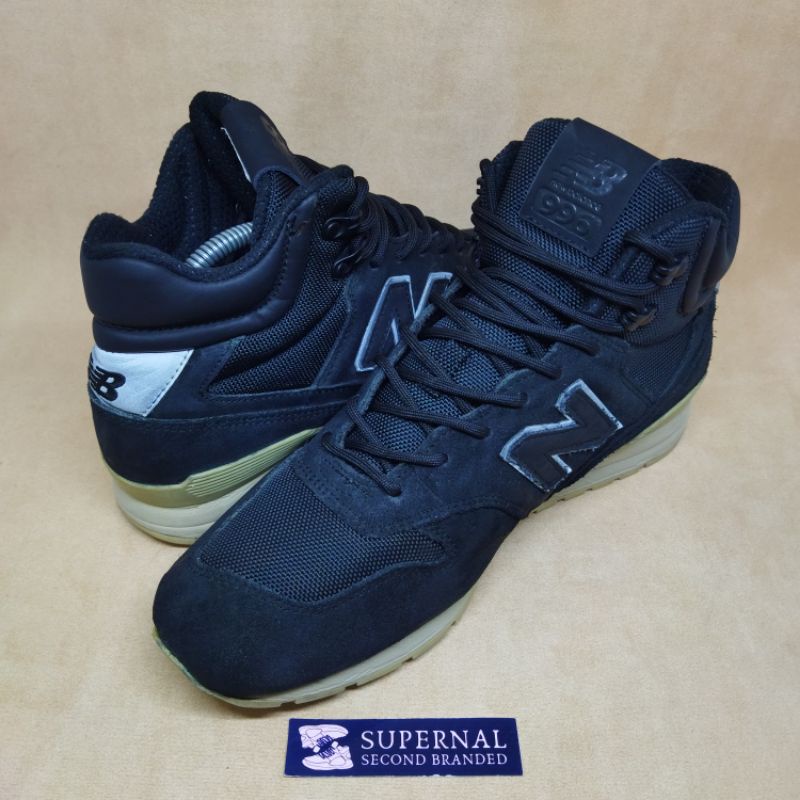 New Balance 996 High Black Reflective (RARE) Condition Second Superb Like New Size 42