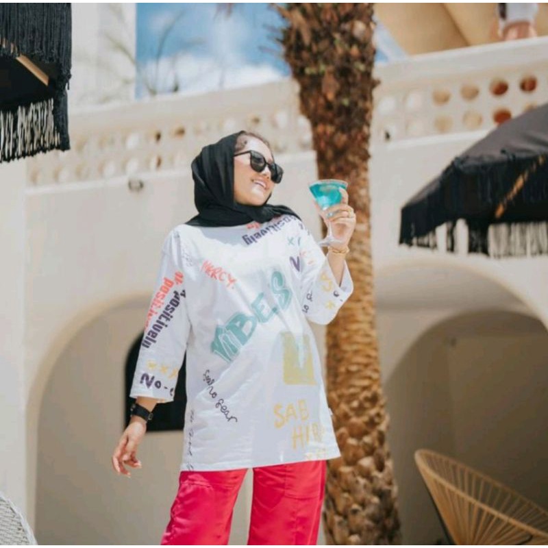 kaos oversize vibes sabhira