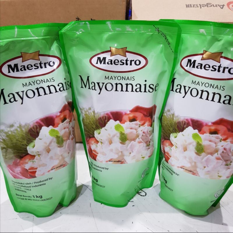 

Mayonaise Maestro Original 1 kg Mayones Mayonnaise