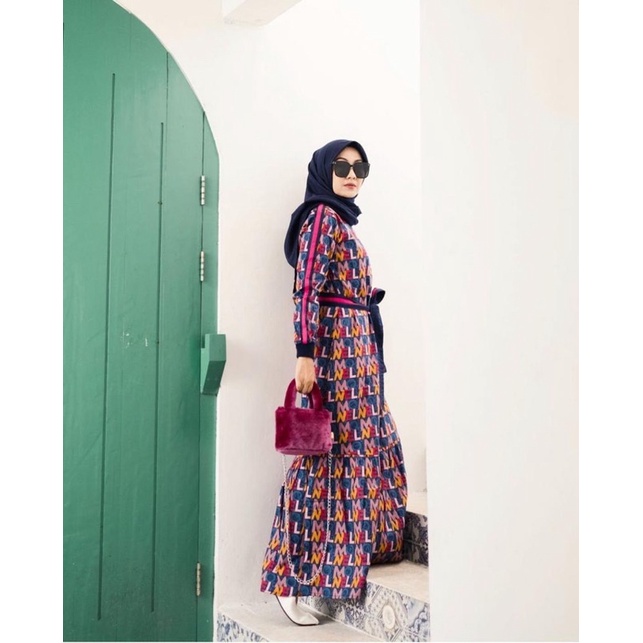 (COD) RETRO DRESS MONEL