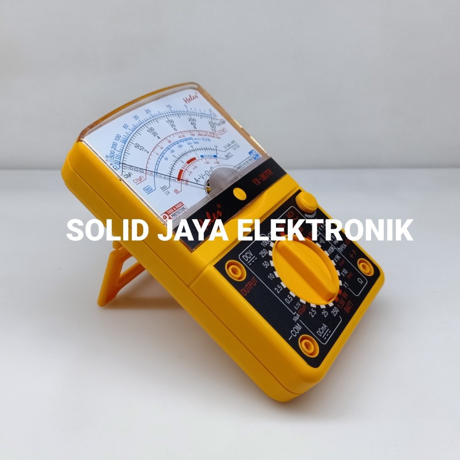 MULTI TESTER HELES YX-367TR MULTITESTER METER JARUM ANALOG AVOMETER YX367TR YX 367 TR ASLI ORIGINAL