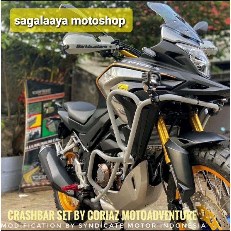 crashbar engine guard Honda CB150X crash bar touring adventure CB150 X CB 150 X by coriaz berkualita