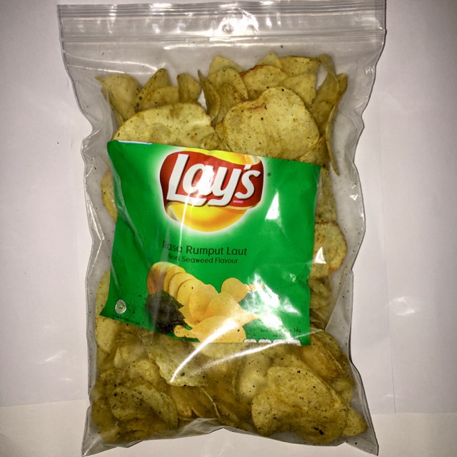 

LAYS Rumput Laut - Free buble wrap / snack repack kiloan / penamakan.id