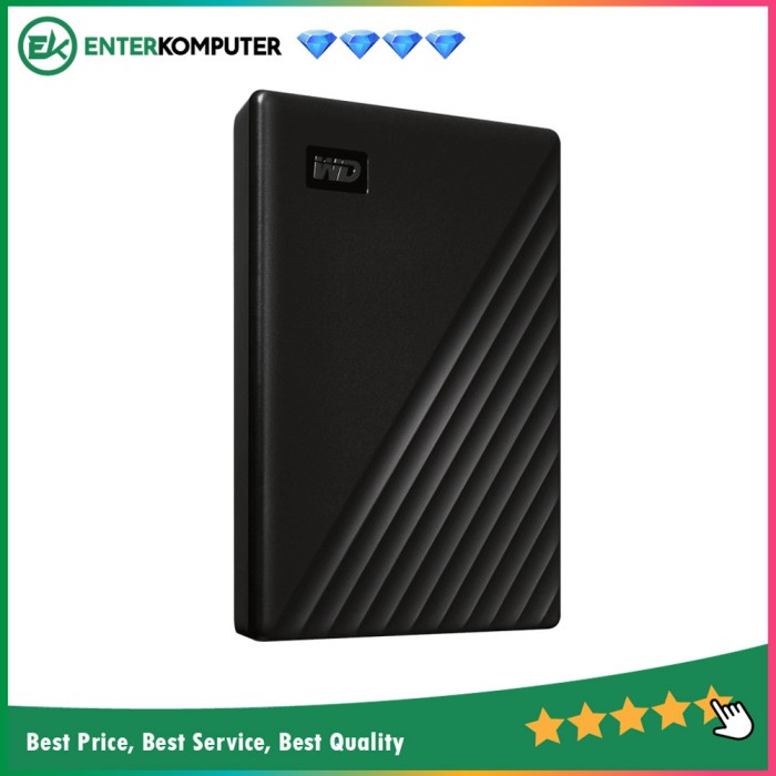 WD My Passport - New Model 1TB USB 3.2 / Harddisk Eksternal 1TB