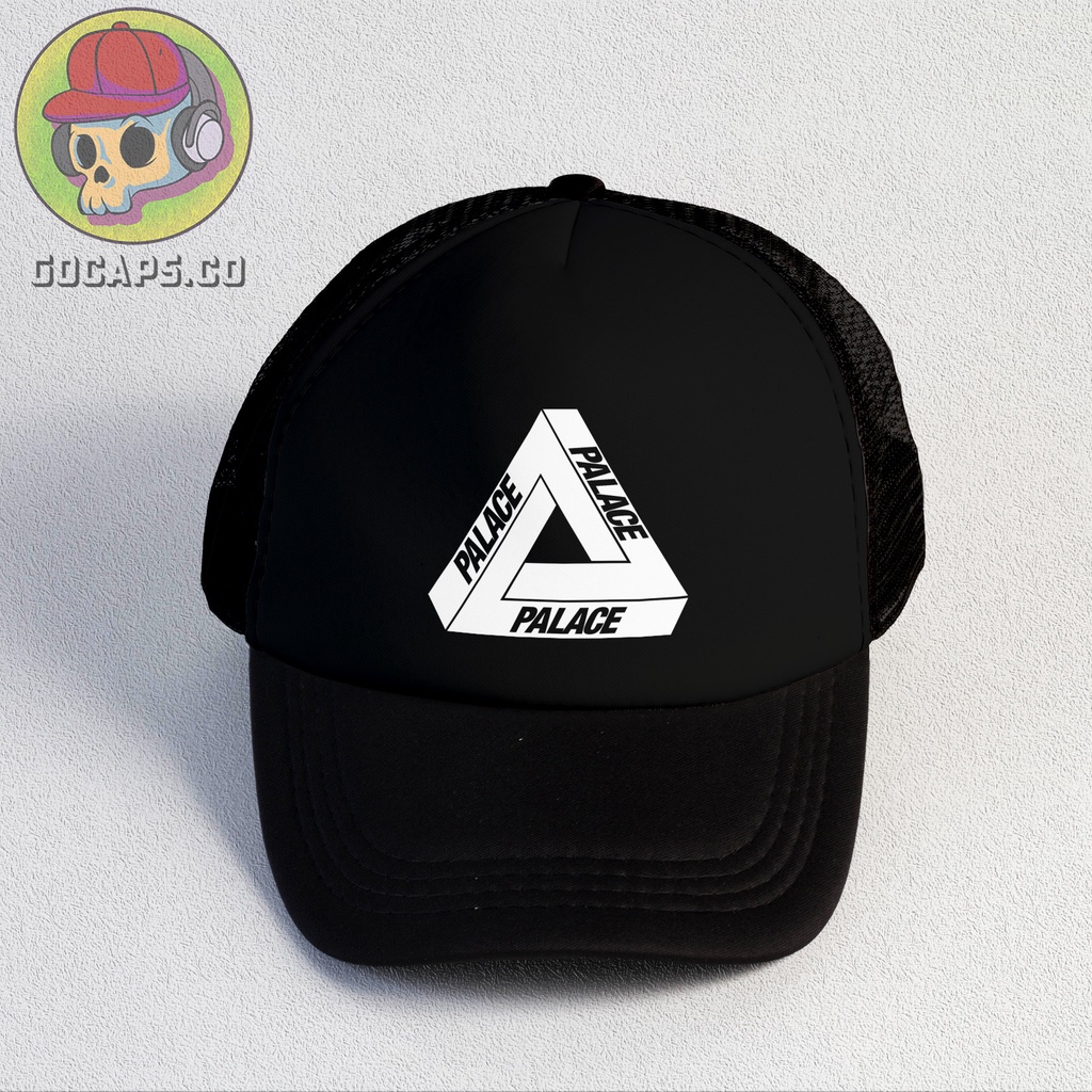 Palace | Trucker Hat | Topi Pria | Trucker | Baseball | Brand | Topi Jaring | Gocaps