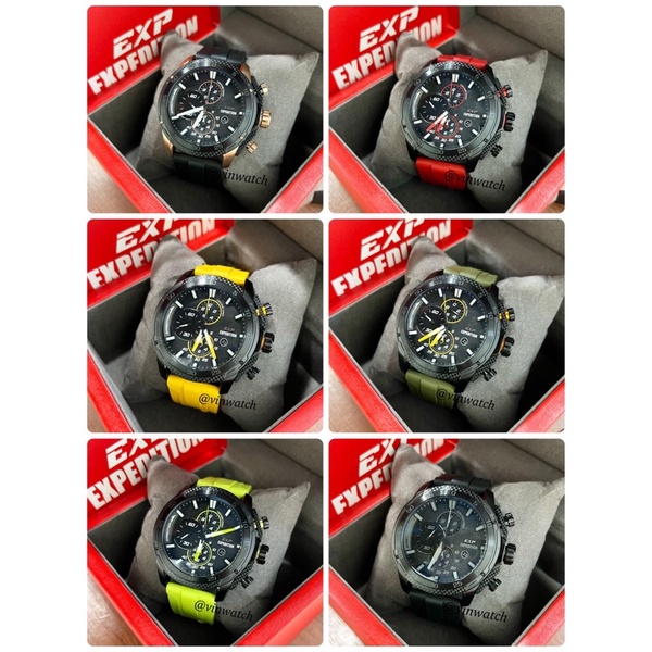 Jam Tangan Pria EXP 6810 CARBON