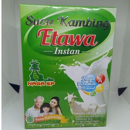 

SUSU KAMBING ETAWA 250gr || NAGA SP