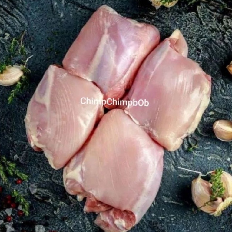 

PAHA AYAM FILLET SEGAR 500 GRAM / CHICKEN LEG FILLET BONELESS FRESH 500 GRAM