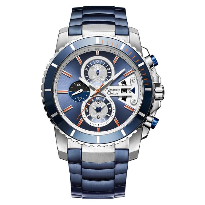 Alexandre Christie Ac 6455 Mc Btubu Jam Pria Original Garansi