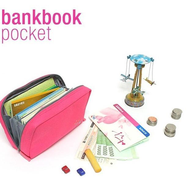 

Uq9CodeHHM075 - Bank Book Dompet Organizer Buku Tabungan Uang Kertas Logam(ready) ZD1