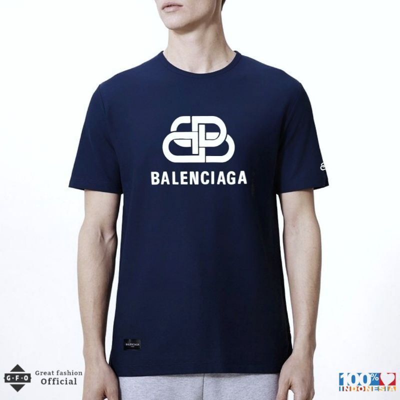 KAOS DISTRO PRIA WANITA LENGAN PENDEK - KAOS DISTRO BALENCIAGA ORIGINAL