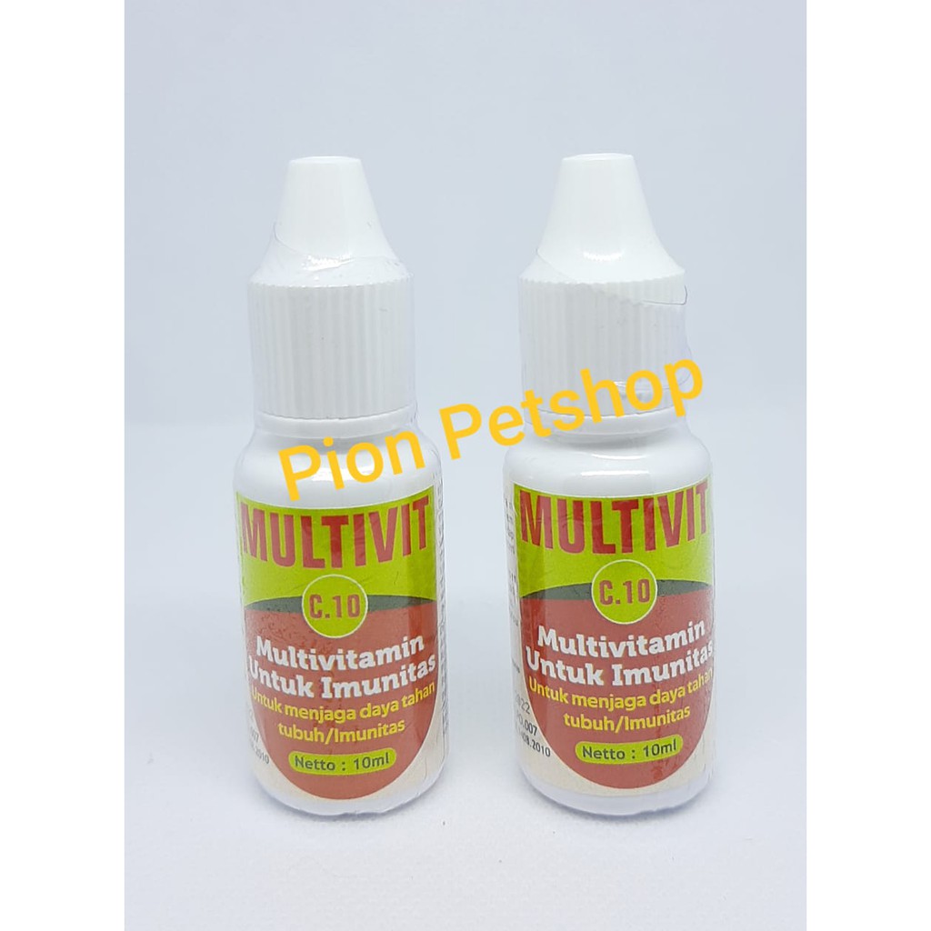 MULTIVIT 10 ml Multivitamin Untuk Imunitas Anjing dan Kucing